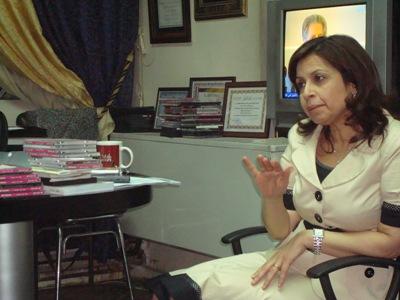 السيدة ديانا جبور .. مديرة التلفزيون العربي السوري في حوار مع موقع عكس السير
